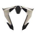 Chin Vent Cover Ls2 Per Casco Mx470 Chrome