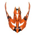 Frontino Ls2 Per Casco Mx470 Emperor Black Orange