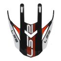 Frontino Ls2 Per Casco Mx436 Evo Adventurer Black White