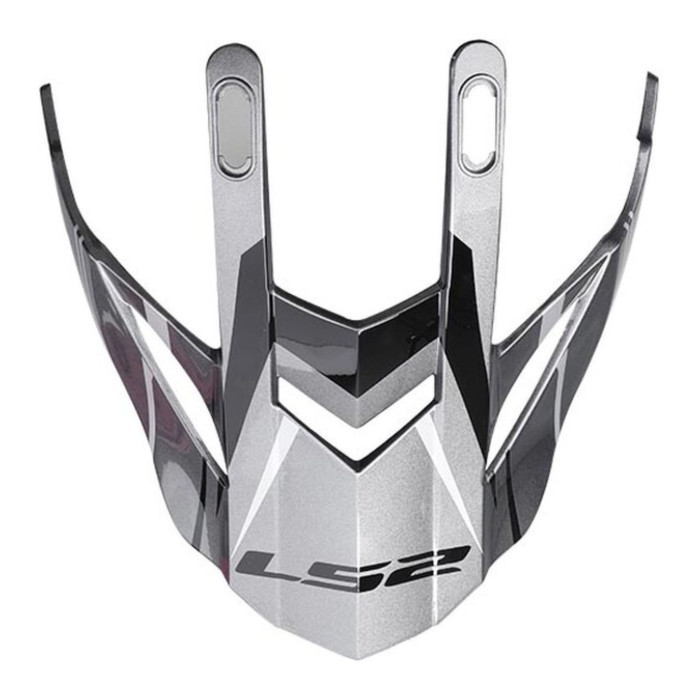 Frontino Ls2 Per Casco Mx436 Evo Knight Titanium White