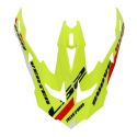 Frontino Ls2 Per Casco Mx700 Stomp H-v Yellow Black