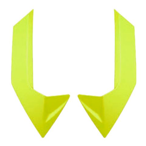 Ls2 Ff800 Air Vent Back H-v Yellow