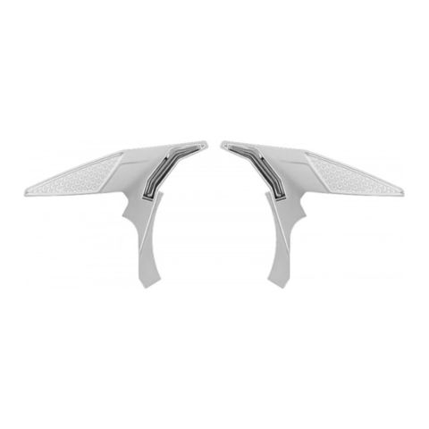 Ls2 Ff901 Plate Ratchet Glitter White
