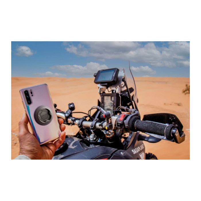 Cellular Line Pad Adesivo Quiklox + Staffa Da Manubrio