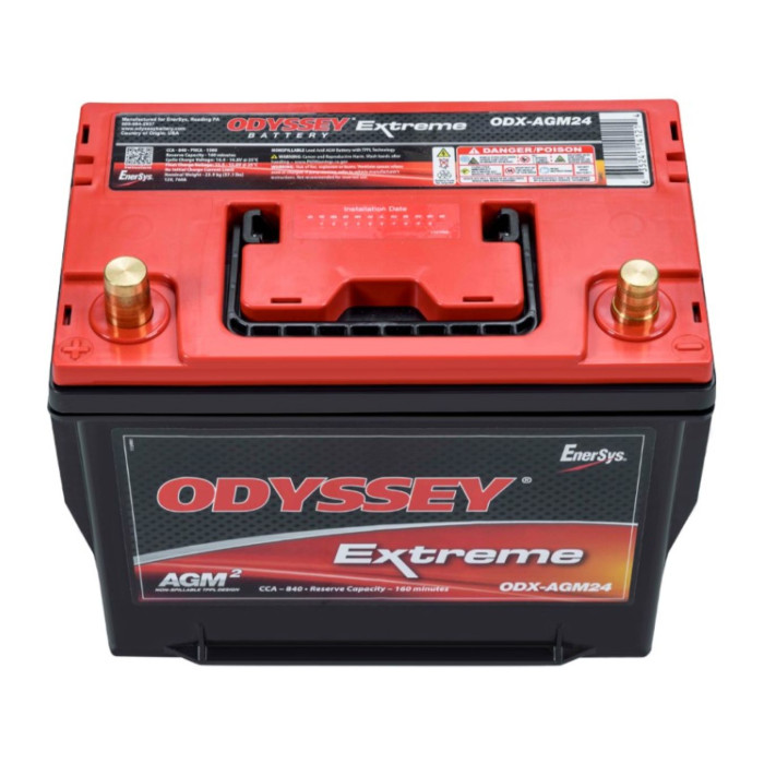 Batteria Odyssey Odx-agm24 (ex Odx-agm24) Agm Extreme Series 76 Ah.