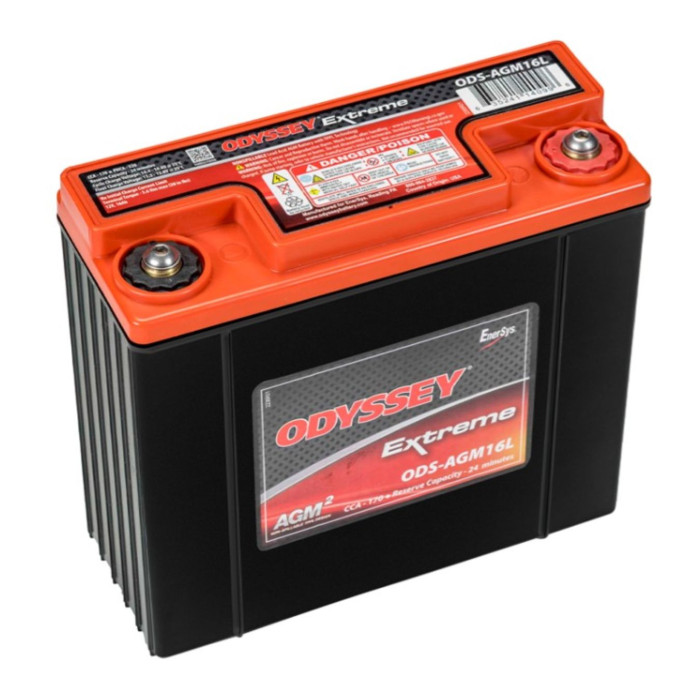 Batteria Odyssey Ods-agm16l (ex Pc680) Agm Extreme Series 16 Ah.