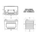 Batteria Odyssey Odx-agm34 (ex 34-pc1500) Agm Extreme Series 68 Ah.