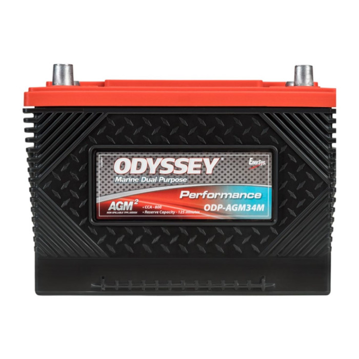 Batteria Odyssey Odp-agm34m (ex 34m-790) Agm Nautica E Diporto 62 Ah.