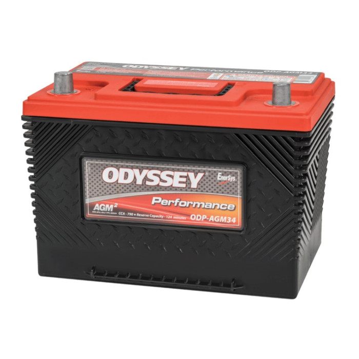 Batteria Odyssey Odp-agm34 (ex 34-790) Agm Performance Auto 61 Ah.