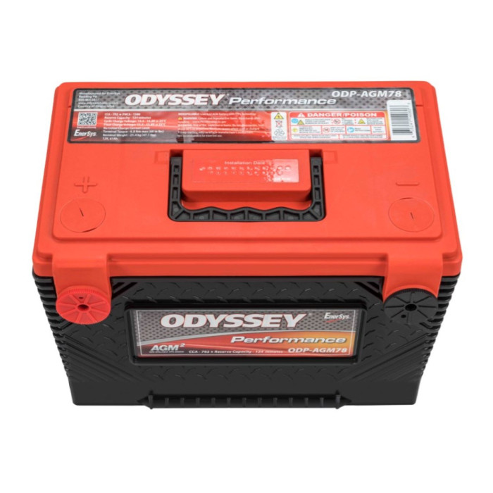 Batteria Odyssey Odp-agm78 (ex 78-790) Agm Performance Auto 61 Ah.