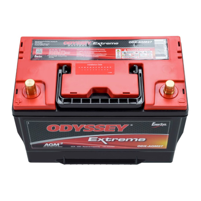 Batteria Odyssey Odx-agm27 Agm Extreme Series 92 Ah.