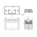 Batteria Odyssey Odx-agm31a (ex 31-pc2150t) Agm Extreme Series 100 Ah.
