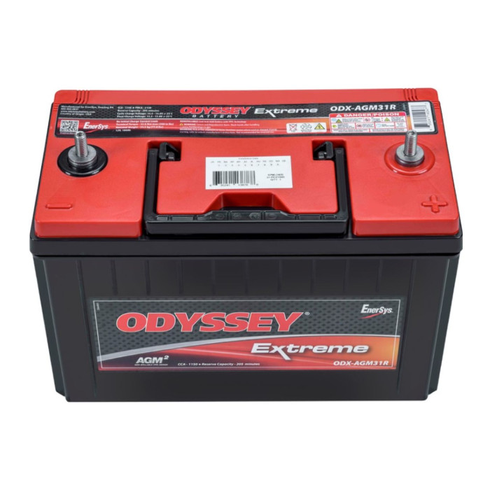 Batteria Odyssey Odx-agm31r (ex 31r-pc2150s) Agm Extreme Series 100 Ah.