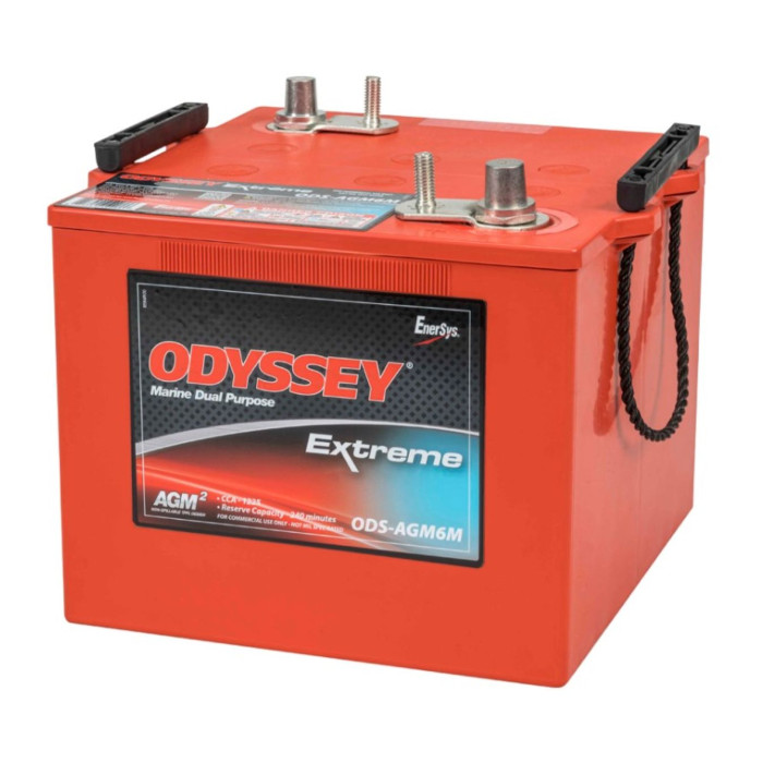 Batteria Odyssey Ods-agm6m (ex Pc2250) Agm Extreme Series 126 Ah.