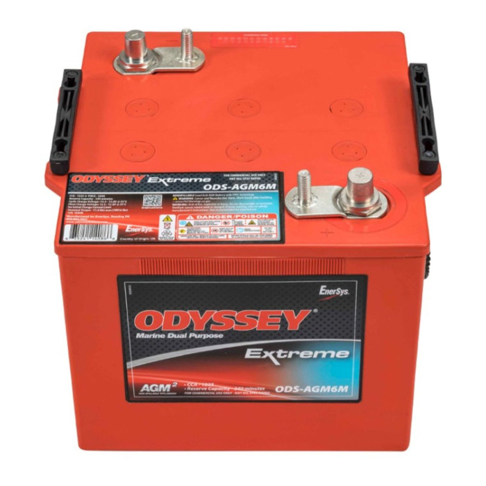 Batteria Odyssey Ods-agm6m (ex Pc2250) Agm Extreme Series 126 Ah.