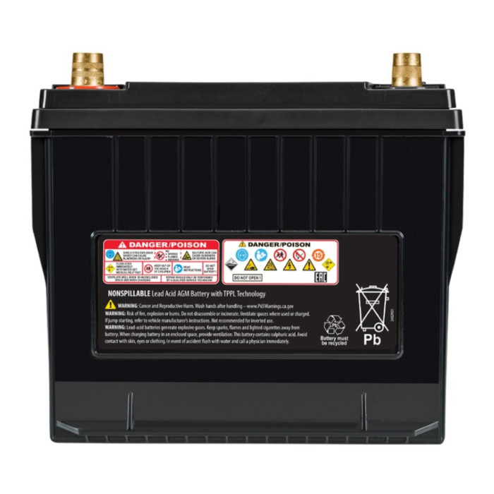 Batteria Odyssey Odp-agm25 (ex 25-675) Agm Performace Auto 59 Ah.