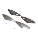 Shoei Nxr/rf1200 Upper Air Intake Mt.d.grey