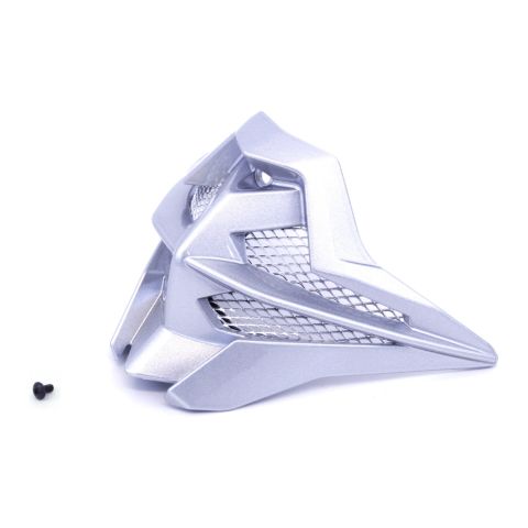 Shoei Vfx-evo/wr Mouthpiece Light Silver