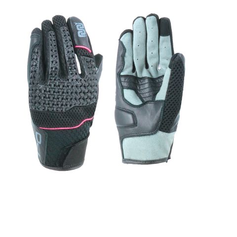 Guanti Donna Estivi Oj Mad Lady Con Protezioni Black / Fucsia
