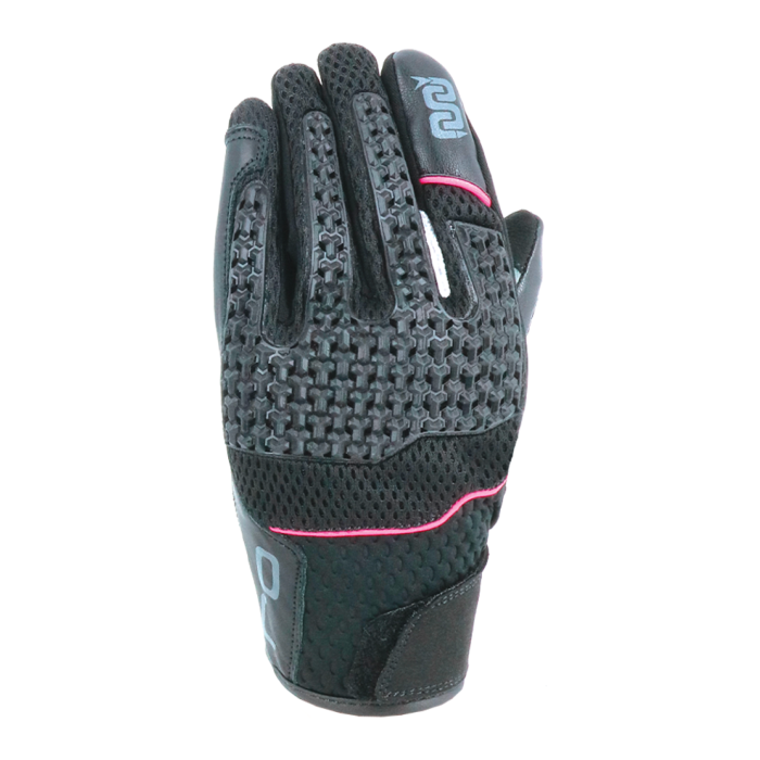 Guanti Donna Estivi Oj Mad Lady Con Protezioni Black / Fucsia