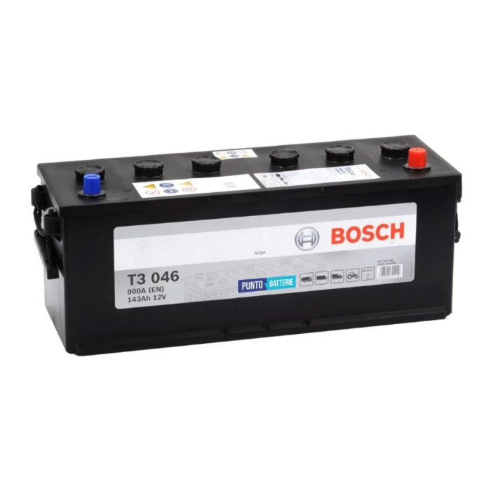 Batteria Bosch T3 046 12 V 143 Ah. 900 A.