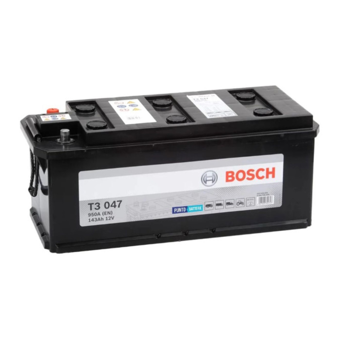 Batteria Bosch T3 047 12 V 143 Ah. 950 A.
