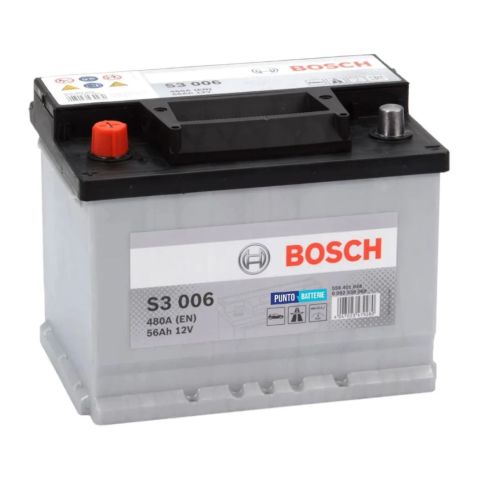 Batteria Bosch S3 006 12 V. 56 Ah. 480 A