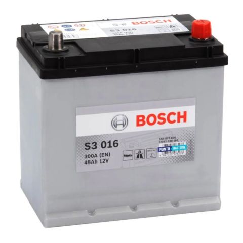 Batteria Bosch S3 016 12 V. 45 Ah. 300 A