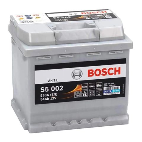 Batteria Bosch S5 002 12 V. 54 Ah. 530 A