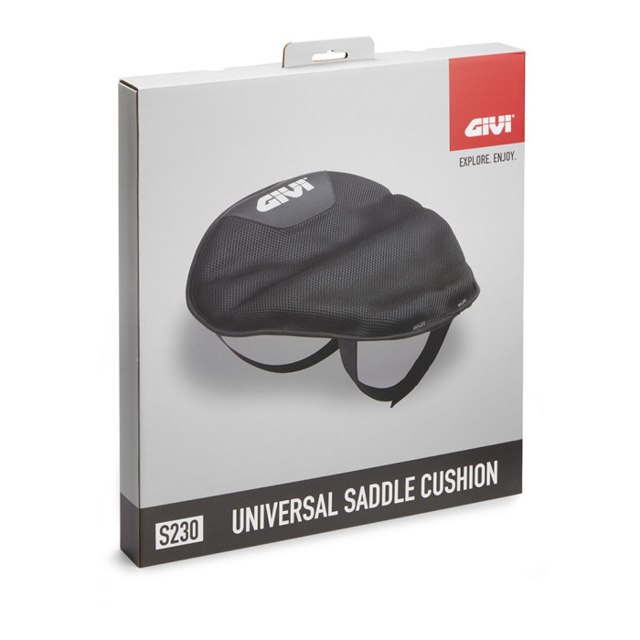 Givi S230 Cuscino Da Sella In Tessuto Nero