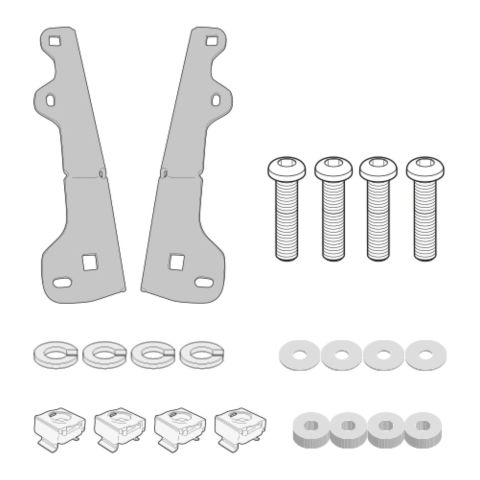 Givi Kit Spoiler Bmw F750gs (2019) Cod. D5129kit