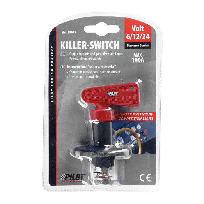 Batterieschalter Typ Wettbewerb, 6/12/24V Nd