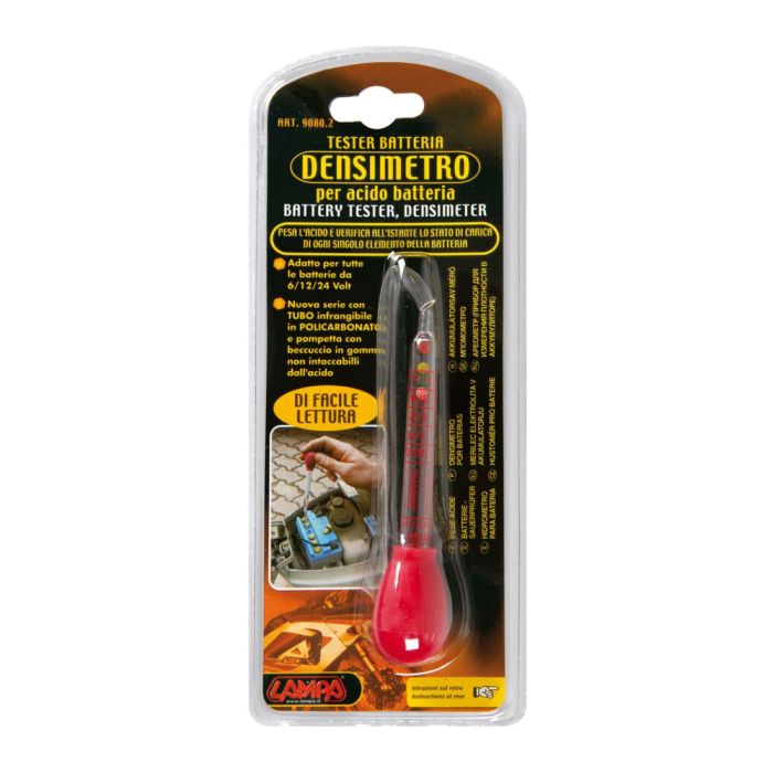 Densimetro Per Batterie 6 / 12 / 24 V.