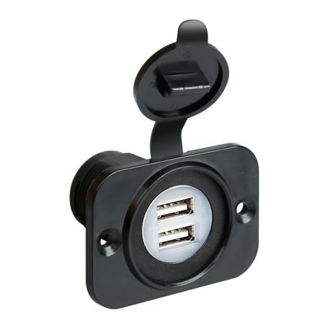 Dual USB Ext8 12/24V Buchse