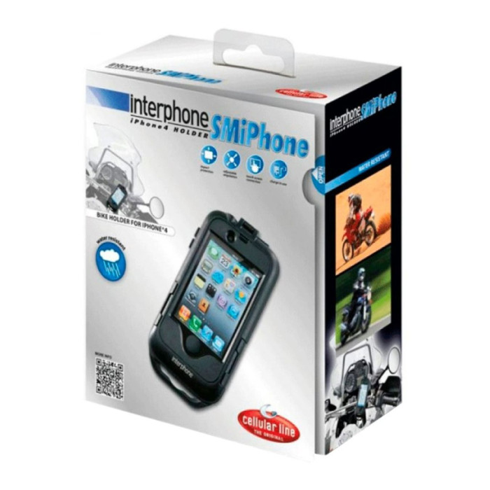 Soporte de moto Cellularline para iphone 4 Ref. smiphone4