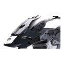 Adf-9000 Air Peak Visor Assy Trail Black Blue White
