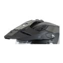 Adf-9000 Air Peak Visor Assy Trail Matt Black Silver