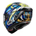 Casco Shoei X-spr Pro Daijiro Tc3 Giallo Blu