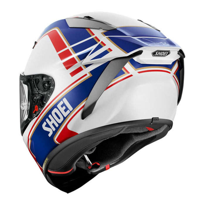 Casco Shoei X-spr Pro Gardner Tc2 Bianco Rosso Blu