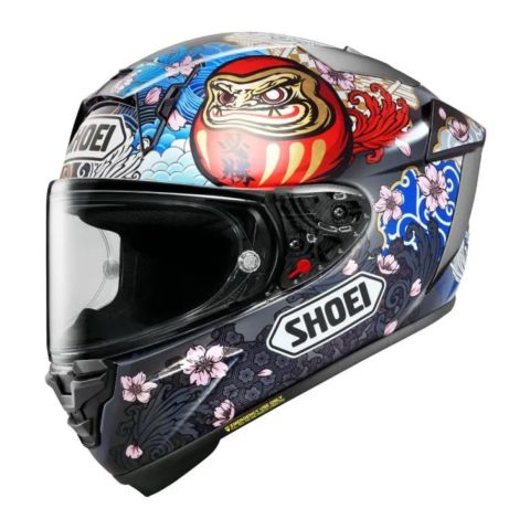 Casco Shoei X-spr Pro Marquez Motegi 5 Tc1 Grigio Rosso Blu