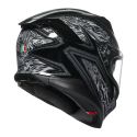 Casco Integrale Agv K7 In Fibra Damascus Black/silver