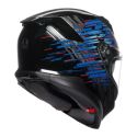 Casco Integrale Agv K7 In Fibra Genisys Matt Black/blue/grey