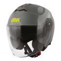 Casco Givi Jet Hx22b Planet Grigio Lucido