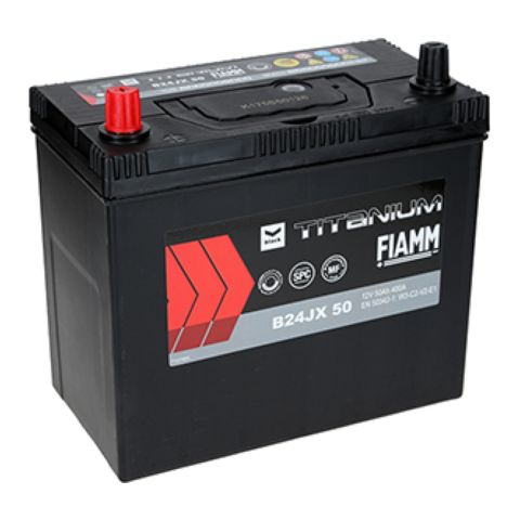 Batteria Fiamm 50 Ah. Titanium Black B24jx 50