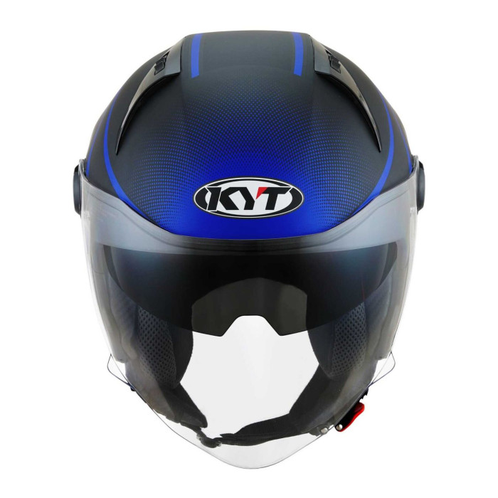 Casco Jet Kyt D-city Colorful Matt Blue