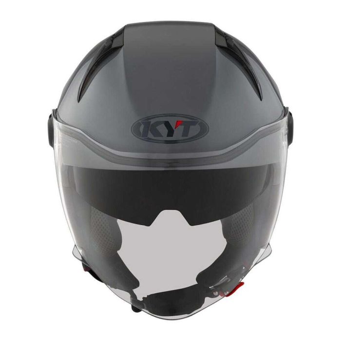 Casco Jet Kyt D-city Plain Grl Grey
