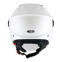 Casco Jet Kyt D-city Plain Crystal White Matt
