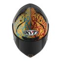 Casco Integrale Kyt Kx-1 Race Gp Replica Bastianini Fim 2024 Gold
