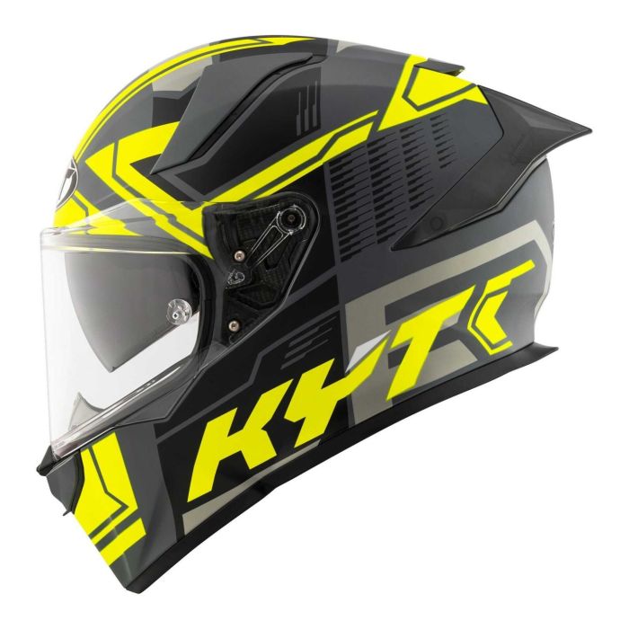 Casco Integrale Kyt R2r Octane Matt Yellow