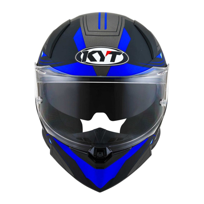 Casco Integrale Kyt R2r Led Matt Black/blue
